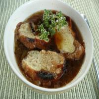 French Onion Soup With Cider image