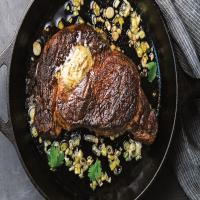 Pan-Seared Ribeye with Miso Butter image