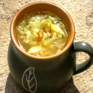 Caboches in Potage (Cabbage Soup) image