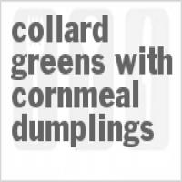 Collard Greens With Cornmeal Dumplings_image