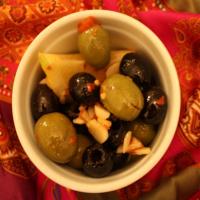 Marinated Moroccan Olives image