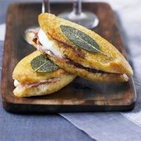 Mini saltimbocca sandwiches image