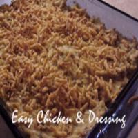 Easy Chicken & Dressing_image