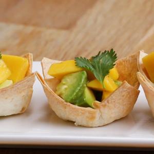 Mango Avocado Taco Cups Recipe by Tasty_image
