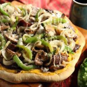 Decadent Philly Cheesesteak Pizza image