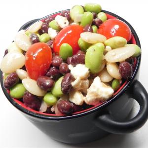 Edamame Salad with Sherry-Rice Vinaigrette_image