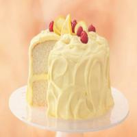 Lemon Cake with Whipping Cream Mousse_image