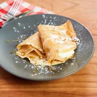 Chestnut Crepes with Sweet Ricotta_image