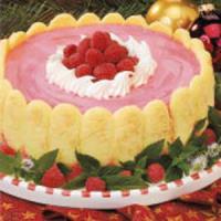 Red Raspberry Mousse Dessert image