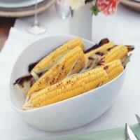 Grilled Corn on the Cob with a Trio of Flavored Butters image