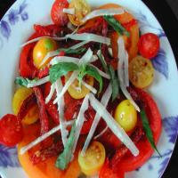 Fresh and Sun-Dried Tomato Salad With Parmesan_image