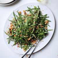 Haricots Verts and Freekeh with Minty Tahini Dressing_image