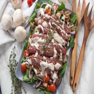 Steak Salad W/Creamy Horseradish Dressing_image