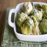 Bacon Parmesan Brussels Sprouts image