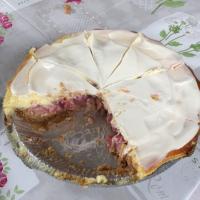 Creamy Rhubarb Cheesecake image
