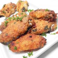 Awesome Crispy Baked Chicken Wings image