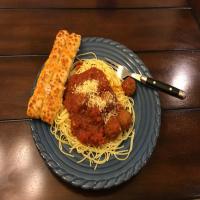 Slow Simmered Spaghetti and Meatballs (Crock Pot) image