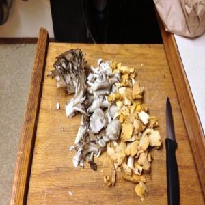 Oyster Bisque With Mushrooms and Wild Rice image