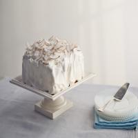 Coconut Cake with Meringue Frosting image