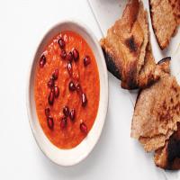 Red-Pepper and Walnut Dip with Pomegranate_image