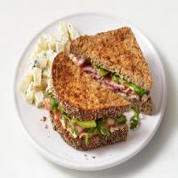 Ham and Goat Cheese Sandwiches image