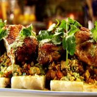 Brick Chicken with Apricot Couscous_image