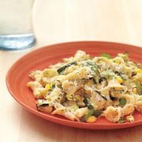 Herbed Ricotta Pasta with Corn and Zucchini Recipe - (5/5) image