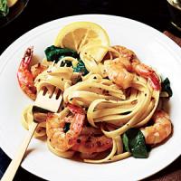 Shrimp Florentine Pasta-Cooking Light Recipe - (4.4/5)_image