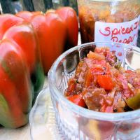 Spiced Ruby and Emerald Indian Pepper Relish - Chutney image