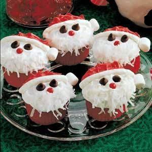 Santa Cupcakes Recipe - (1/5)_image