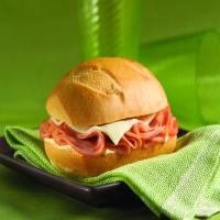 Hot Ham and Swiss French Bread Sandwich_image