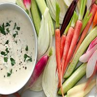 Crudités Vegetables with Remoulade Sauce_image
