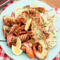 Grilled Lobster with Pernod-Caper Butter image