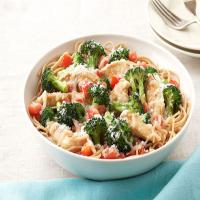 Chicken and Broccoli Pasta for Two image