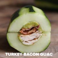 Turkey Bacon Guacamole Cucumber Sub Recipe by Tasty_image
