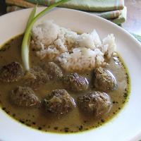 Curry Soup With Meatballs image