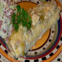 Chicken and Sour Cream Enchiladas image