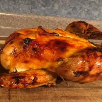 Roasted Chicken with Spicy Lemon Glaze image