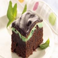 Chocolate-Frosted Mint Bars image