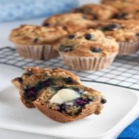 Blueberry Banana Muffins_image