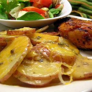 Over the Fire Scalloped Potatoes_image