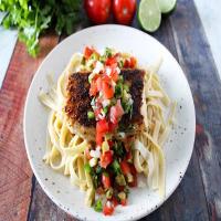 Blackened Red Snapper With Fresh Salsa_image