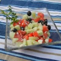 Cucumber and Blue Cheese Salad_image