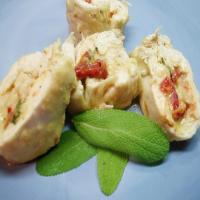 Fontina Cheese and Red Sweet Pepper Stuffed Chicken Breasts image