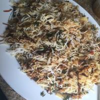 Masoor Pulao (Layered Minced Lamb and Lentils With Rice) image