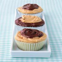 Peanut-Butter and Chocolate Frosted Cupcakes_image