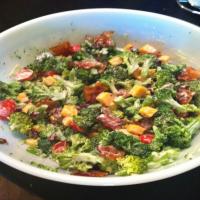 Lick-The-Bowl-Clean Bacon-Broccoli Salad image