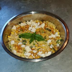 Mexican-Style Couscous with Roasted Corn image