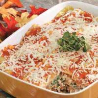 Spinach Venison Lasagna image