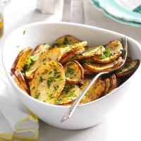Roasted Tater Rounds with Green Onions & Tarragon_image